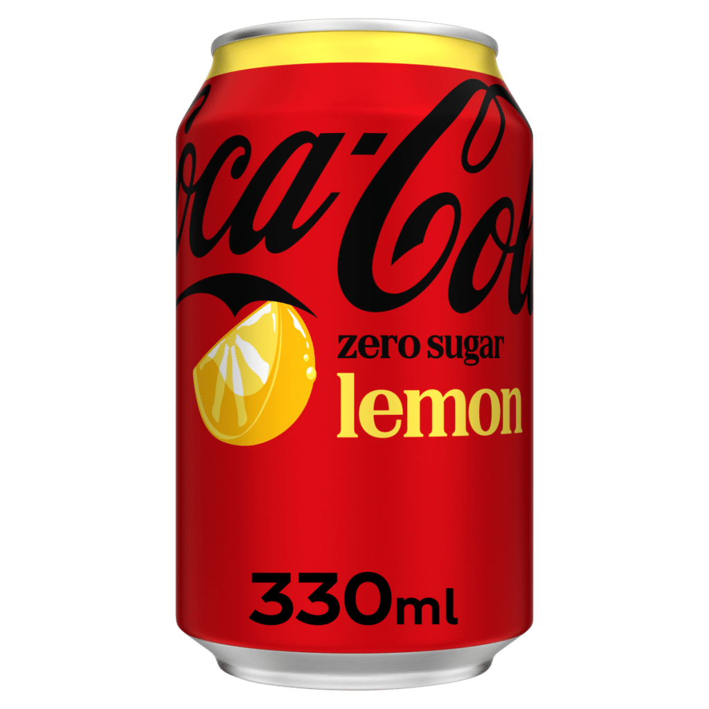 Coca-Cola Zero Sugar Lemon 330ml Can