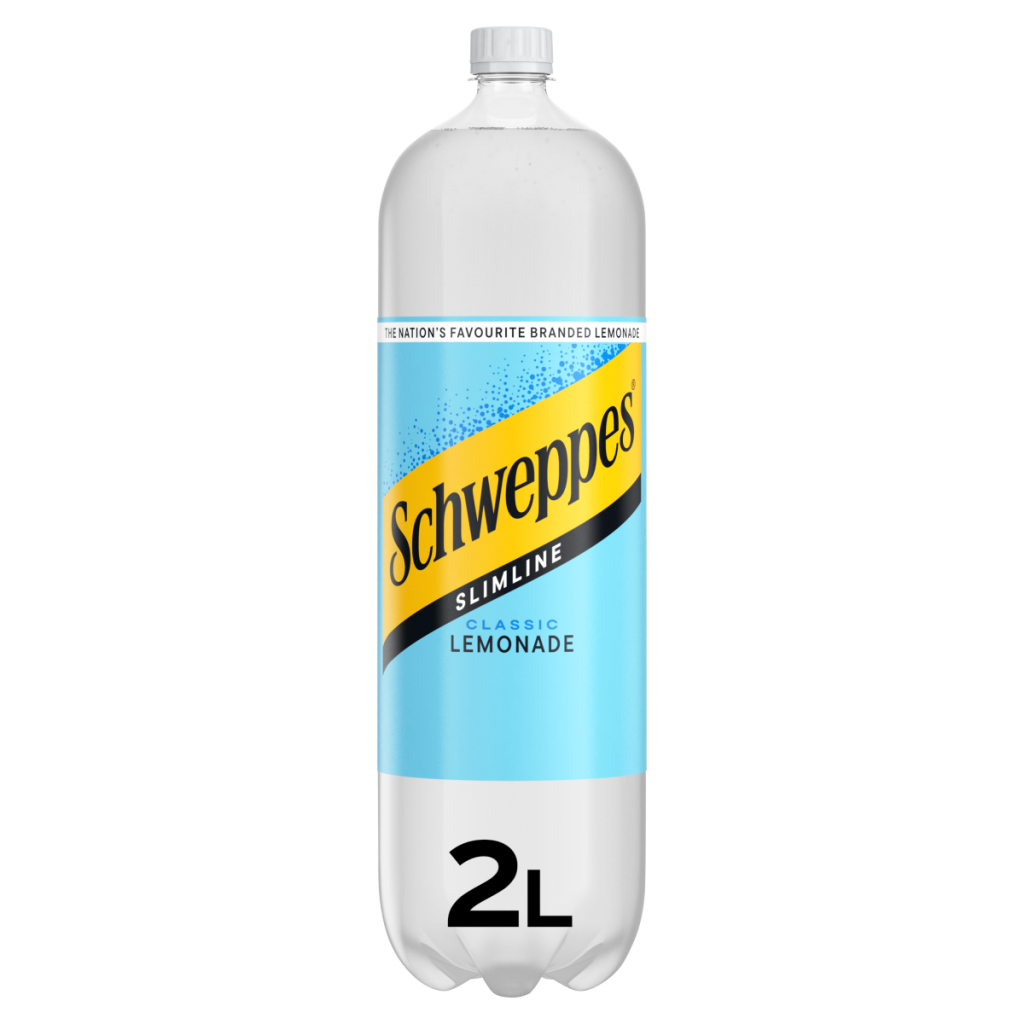 Schweppes Slimline Lemonade 2L Bottle