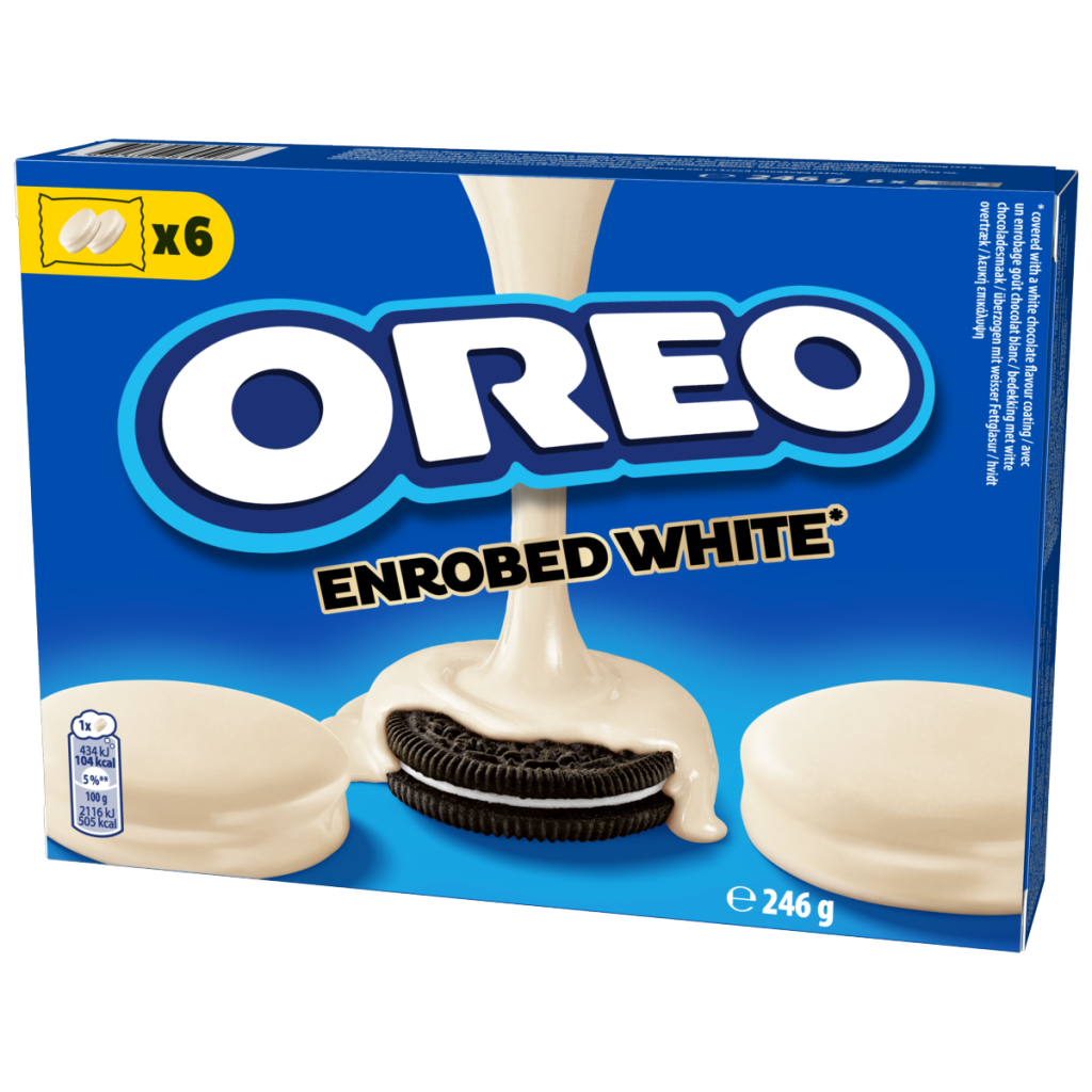 OREO White Chocolate Covered Sandwich Biscuits 246g