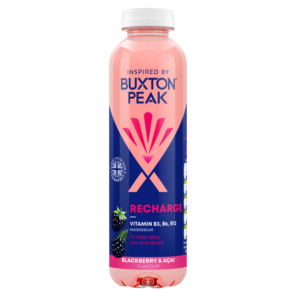 Buxton Peak Recharge Blackberry & Açai Flavour 400ml