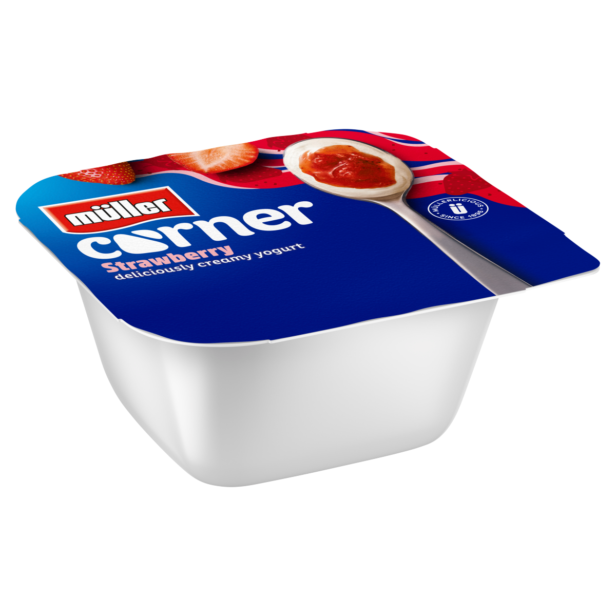 Müller Corner Strawberry 136g