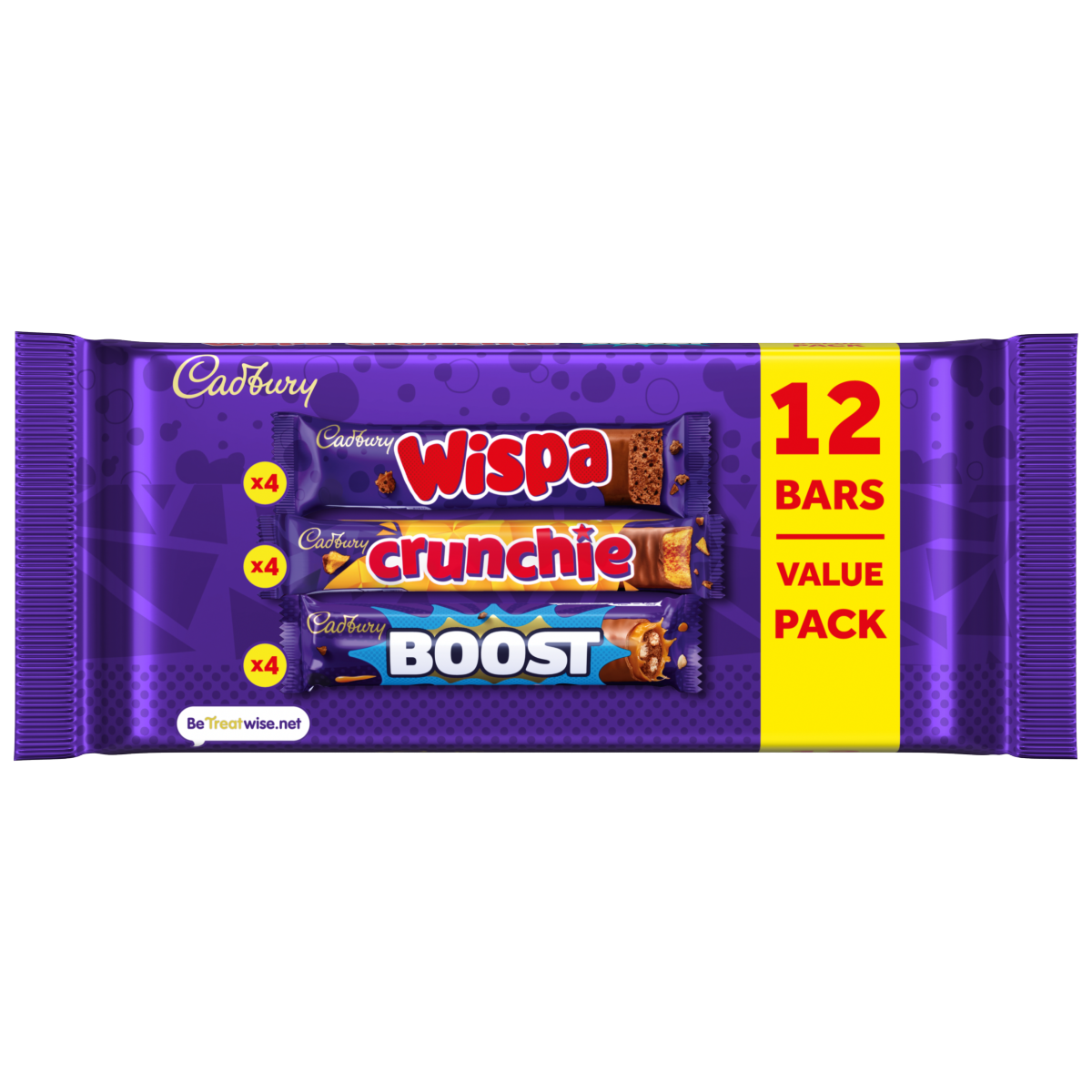 Cadbury Chocolate Bar Mixed Value Pack 347.2g