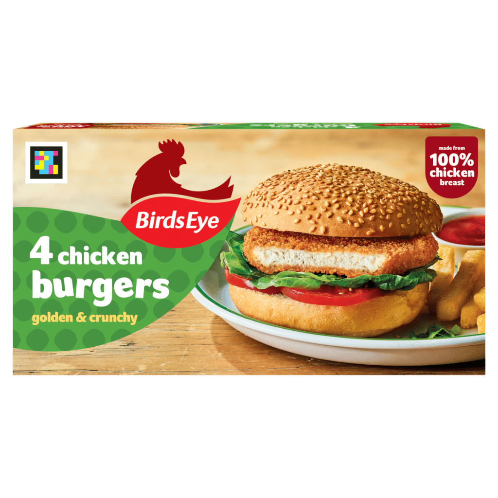 Birds Eye 4 Chicken Burgers 200g