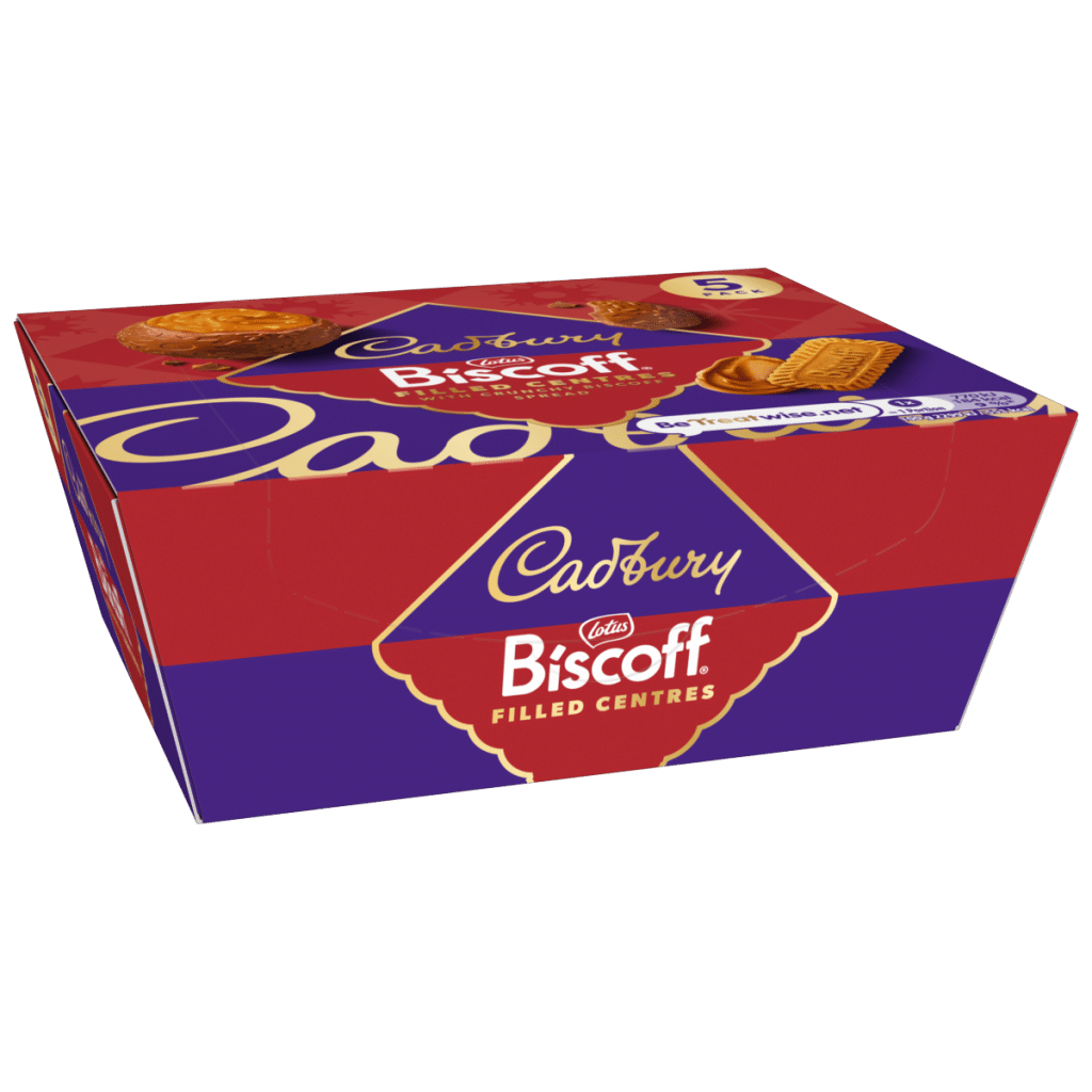 Cadbury Biscoff Filled Centres 5 pack 167.5 g