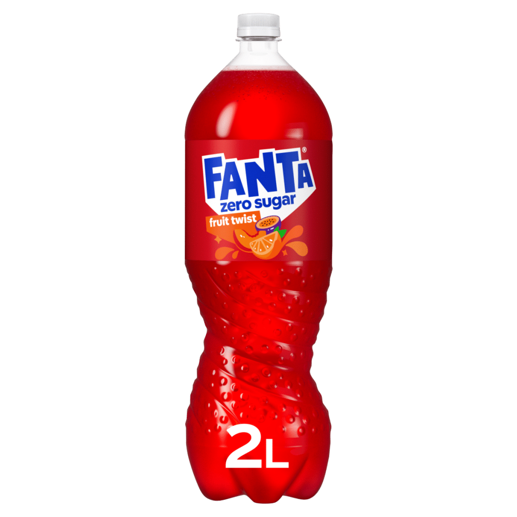 Fanta Fruit Twist Zero 2L Bottle