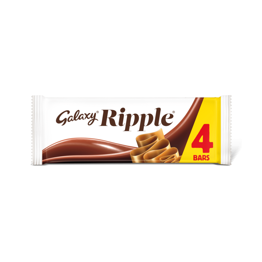 Galaxy Ripple Multipack Chocolate Bars 4 x 30g