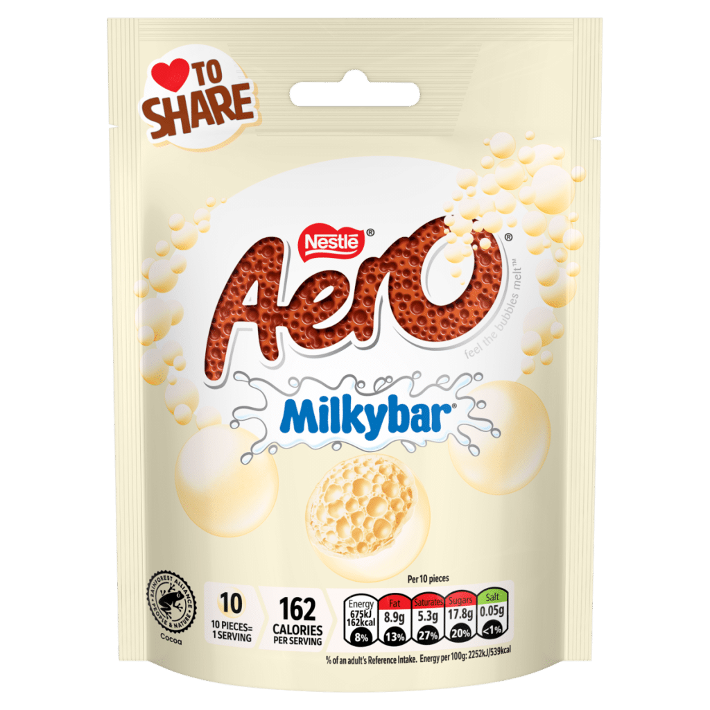 Aero Bubbles Milk Chocolate 92g
