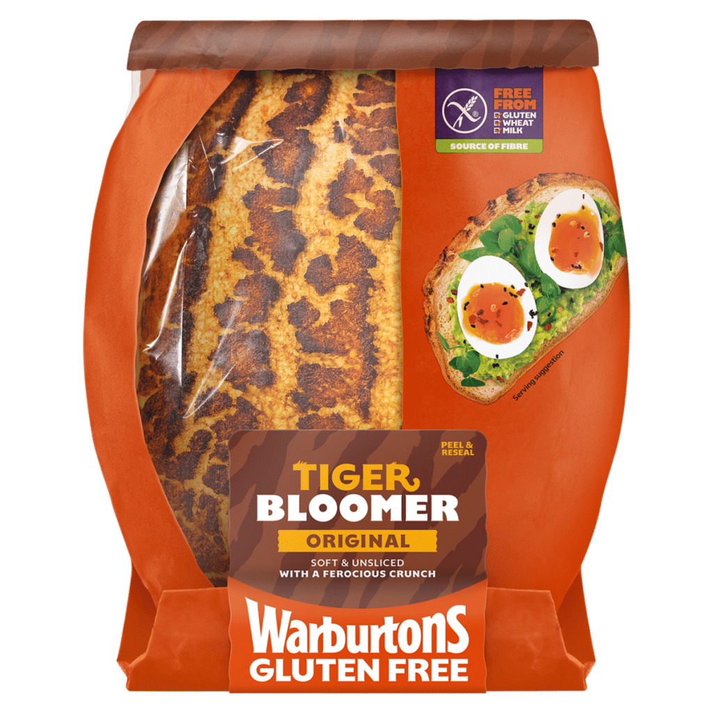 Warburtons Gluten Free Tiger Bloomer Original 400g