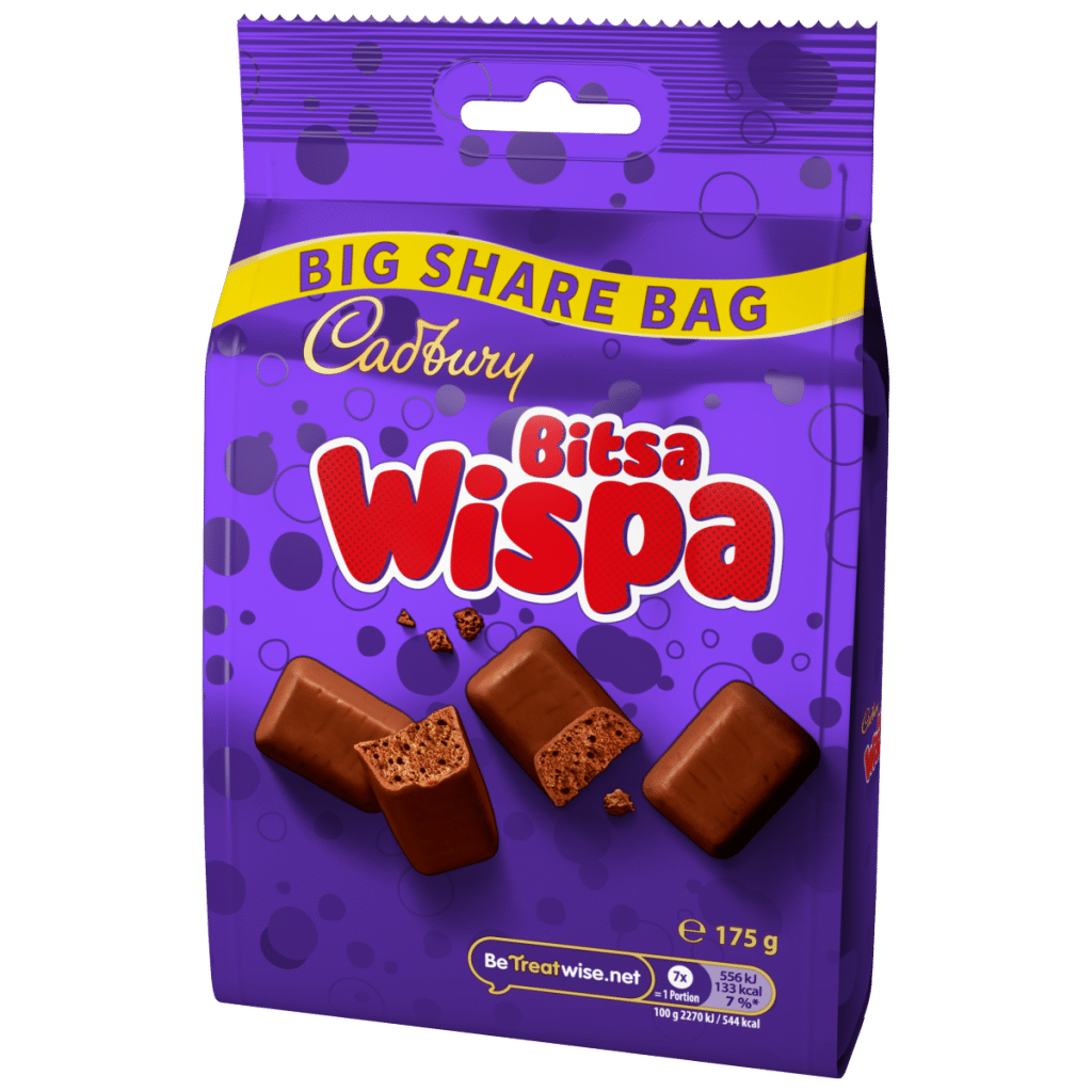 Cadbury Bitsa Wispa Chocolate Large Sharing Bag 175 g