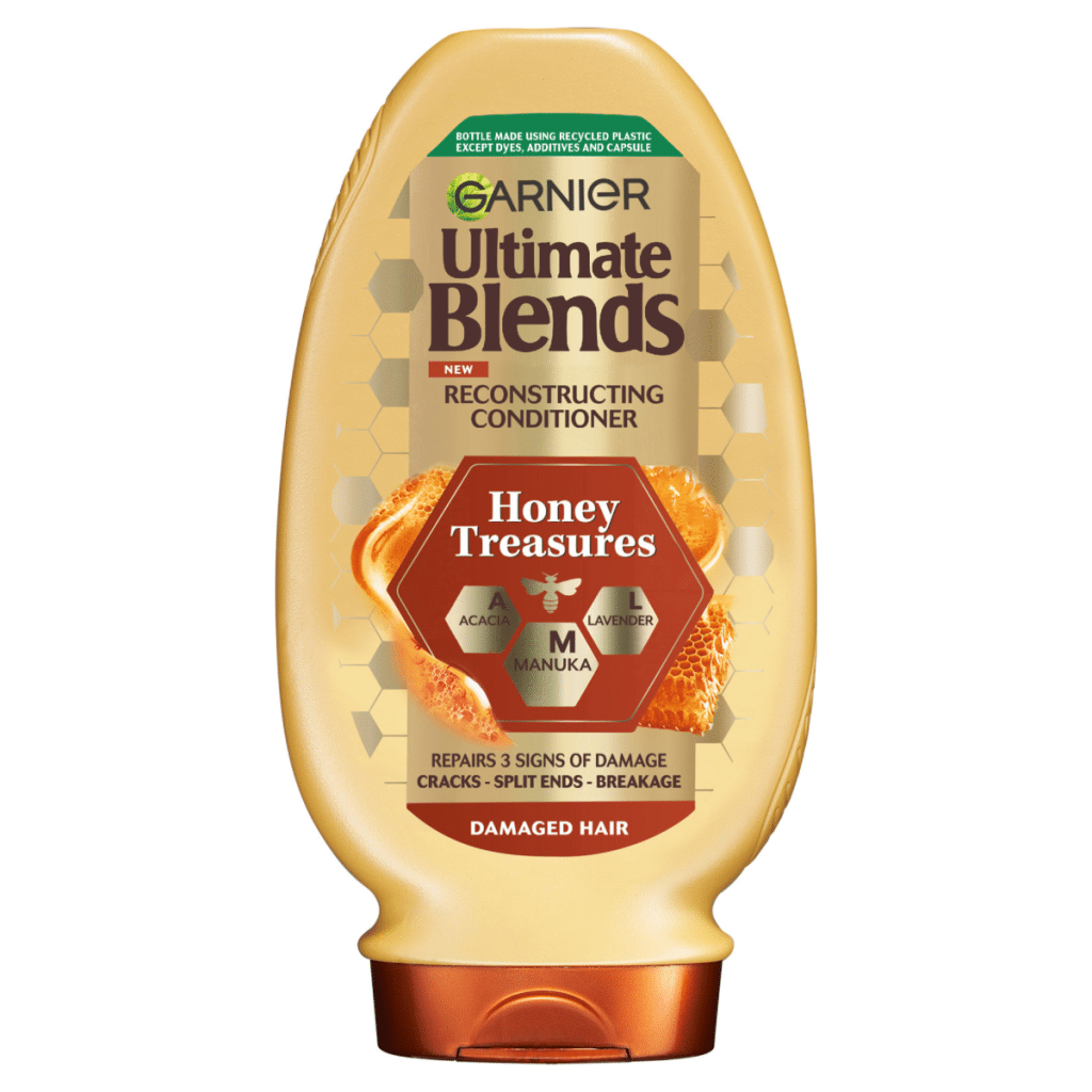Garnier Ultimate Blends Honey Treasures Conditioner AML Acacia + Lavender + Manuka, 400ml