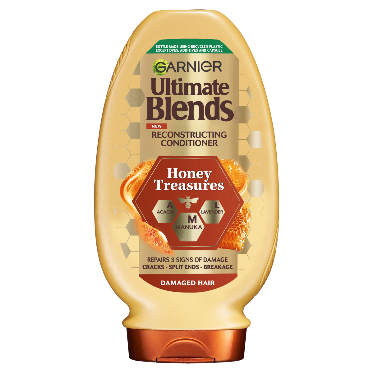 Garnier Ultimate Blends Honey Treasures Conditioner AML Acacia + Lavender + Manuka, 400ml