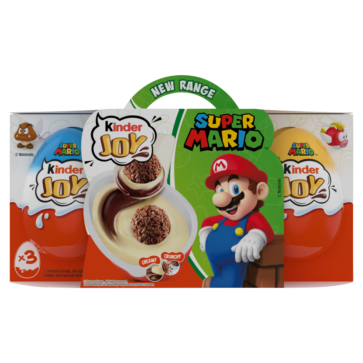 Kinder Joy Super Mario 3 x 20g