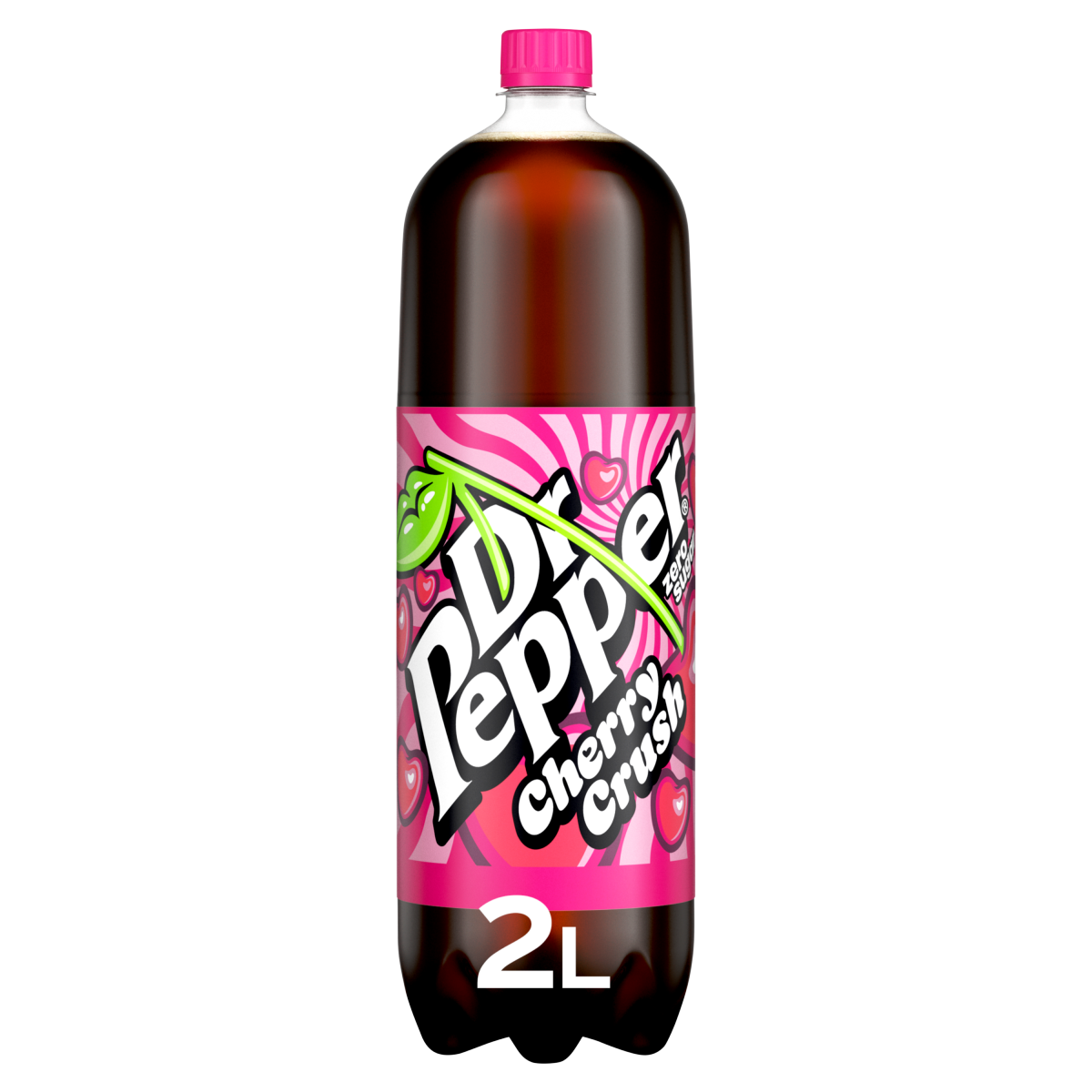 Dr Pepper Zero Cherry Crush 2L Bottle