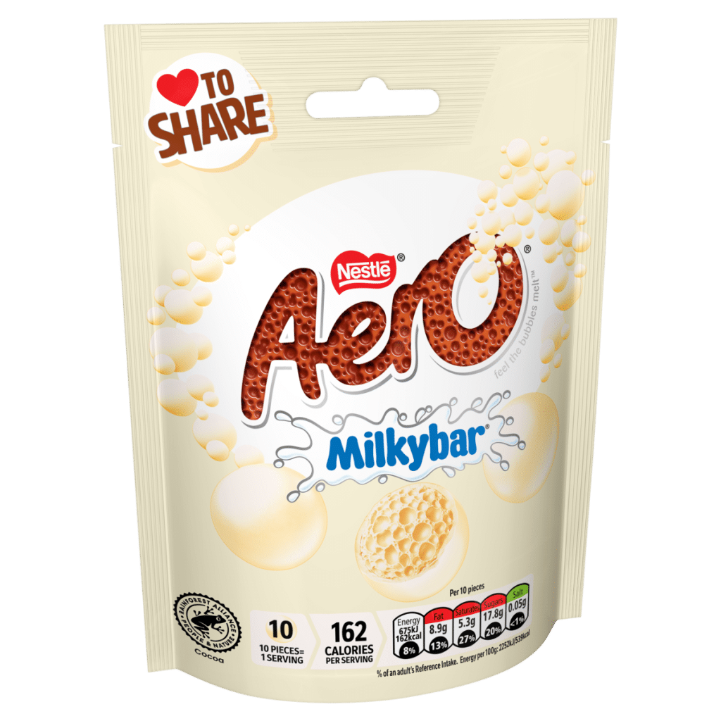 Aero Bubbles Milk Chocolate 92g