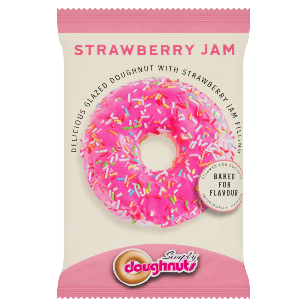 Simply Doughnut Strawberry Jam 60g