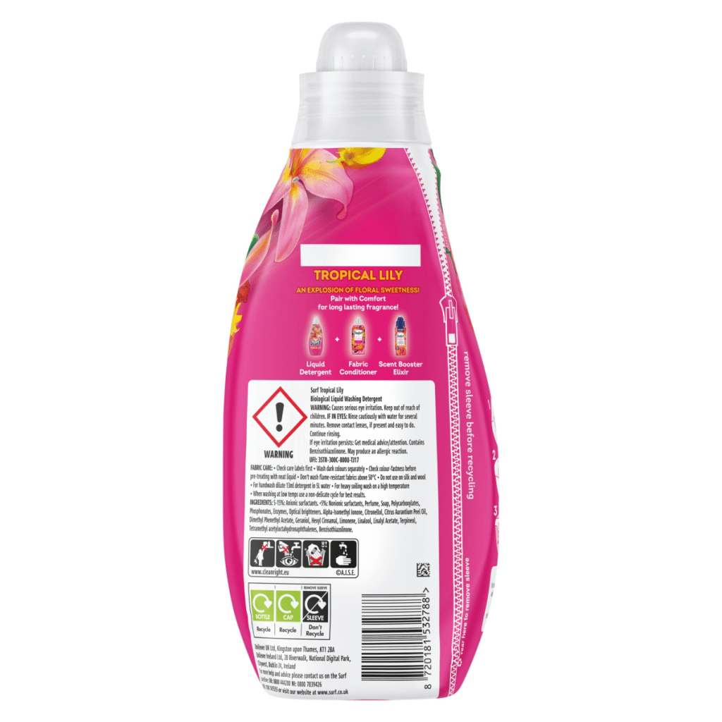 Surf Tropical Lily Laundry Washing 24 washes