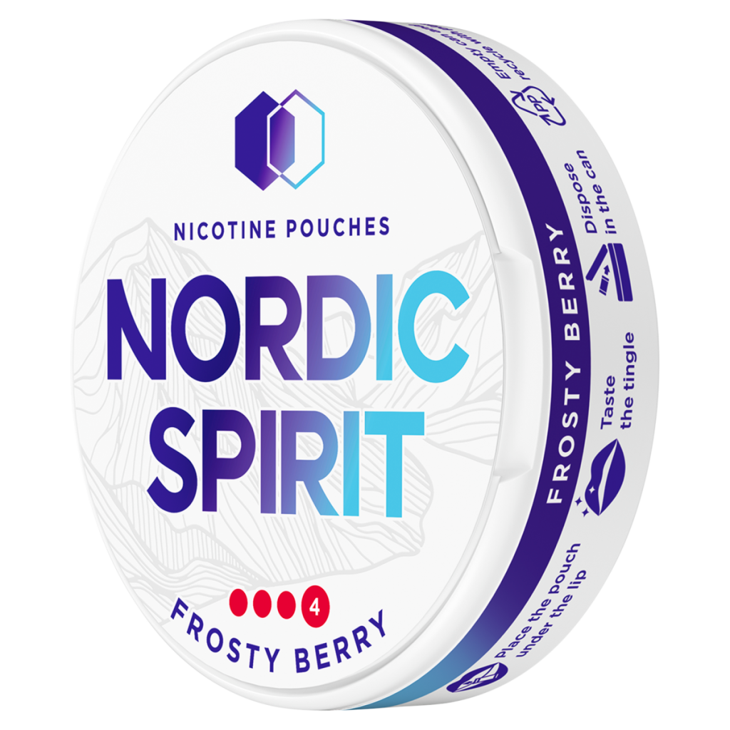 Nordic Spirit Frosty Berry Extra Strong Nicotine Pouches