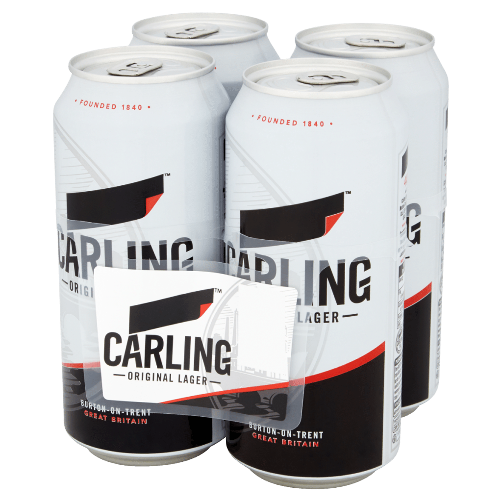 Carling Original Lager Beer 4 x 440ml