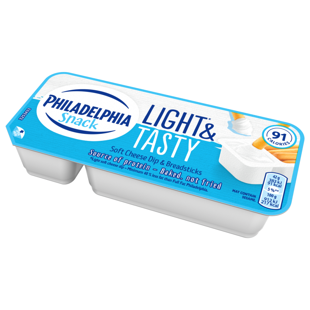 Philadelphia Snack Soft Cheese Dip & Breadsticks 42g