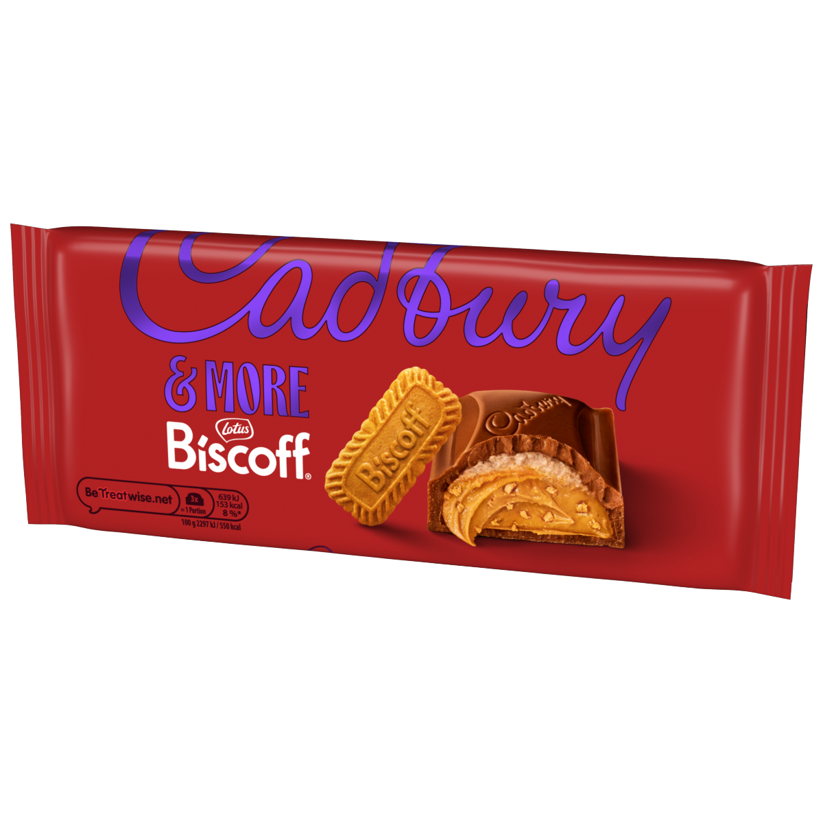 Cadbury &More Biscoff Chocolate Bar 195 g