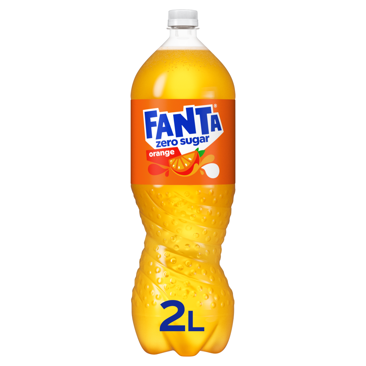Fanta Orange Zero 2L Bottle