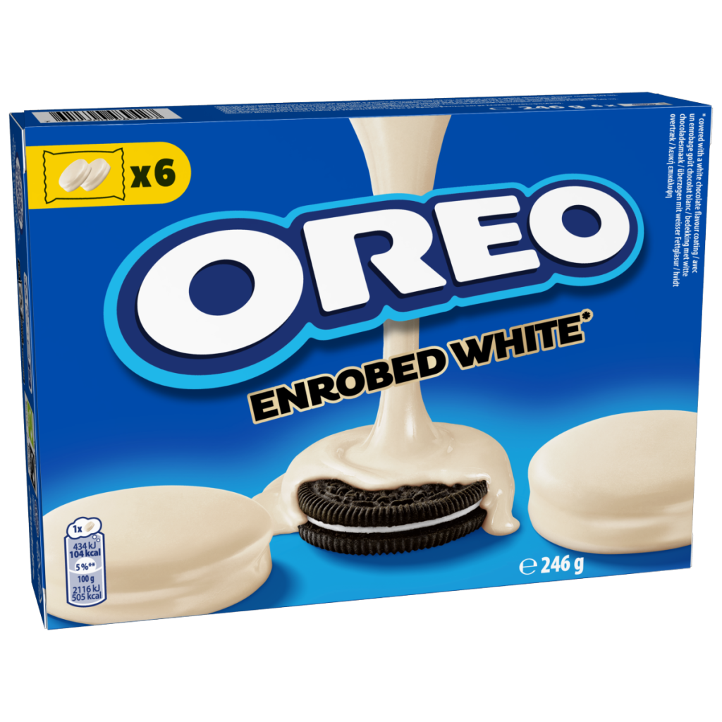 OREO White Chocolate Covered Sandwich Biscuits 246g