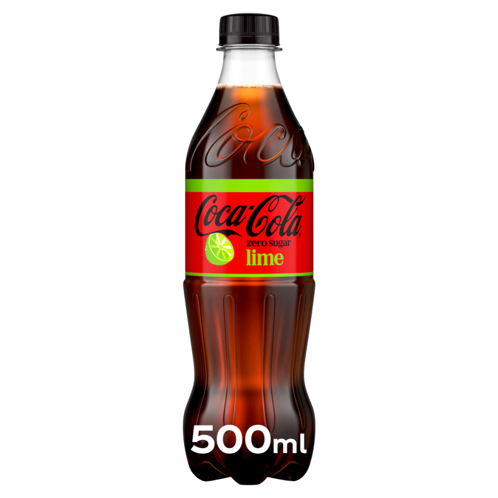 Coca-Cola Zero Sugar Lime 500ml Bottle