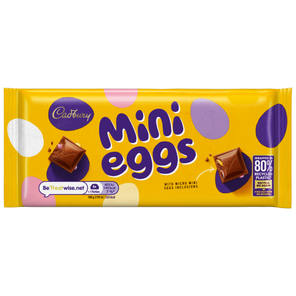 Cadbury Dairy Milk Mini Eggs Bar 110 g