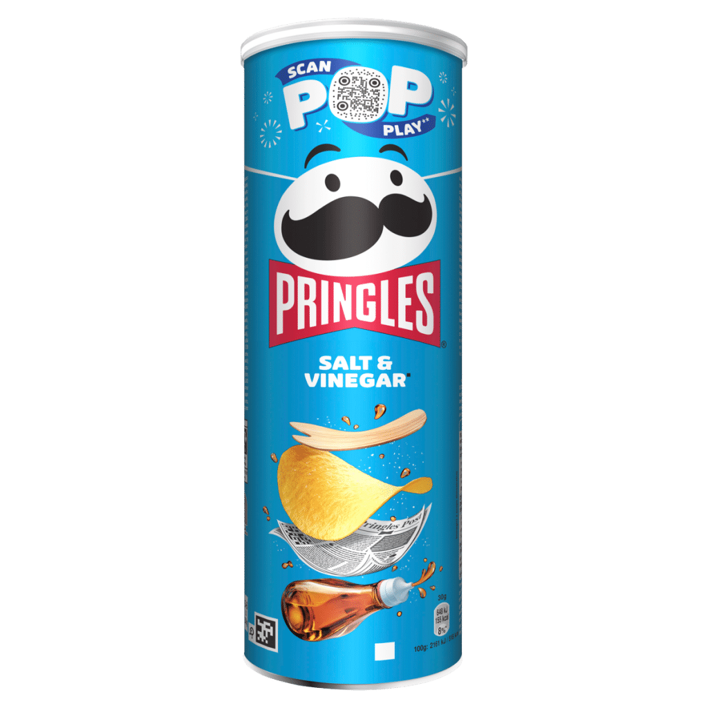 Pringles Salt & Vinegar 165g