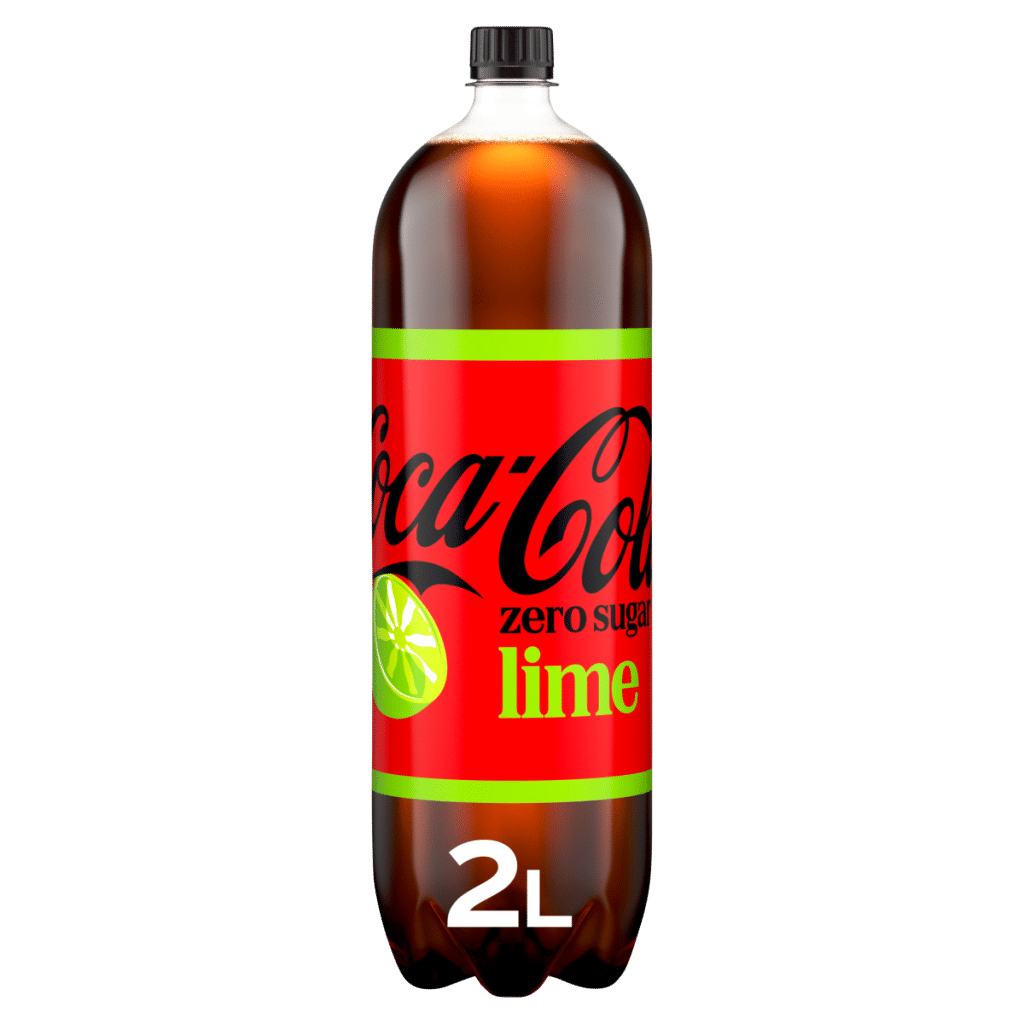 Coca-Cola Zero Sugar Lime 2L Bottle