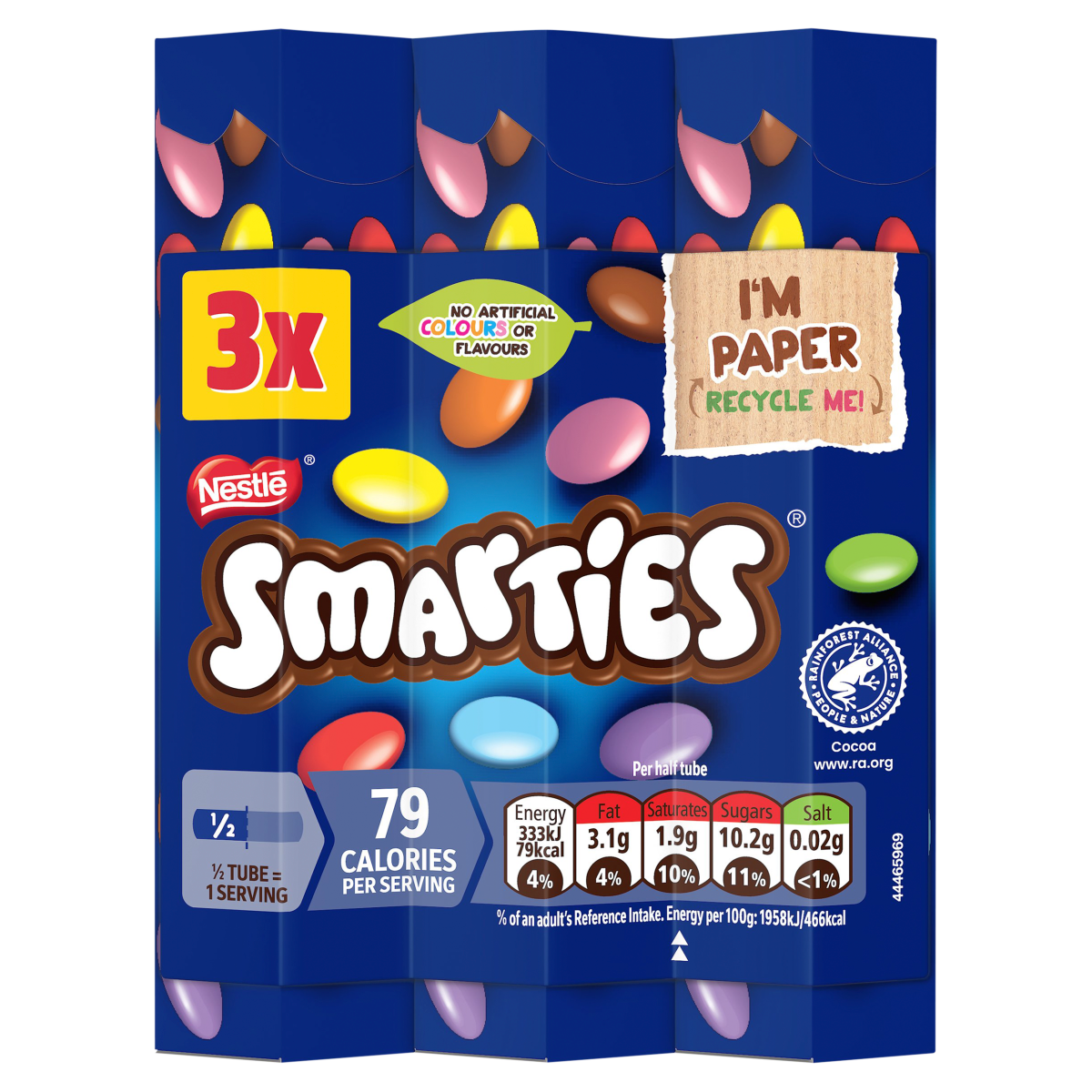 Smarties  102g (3 x 34g)
