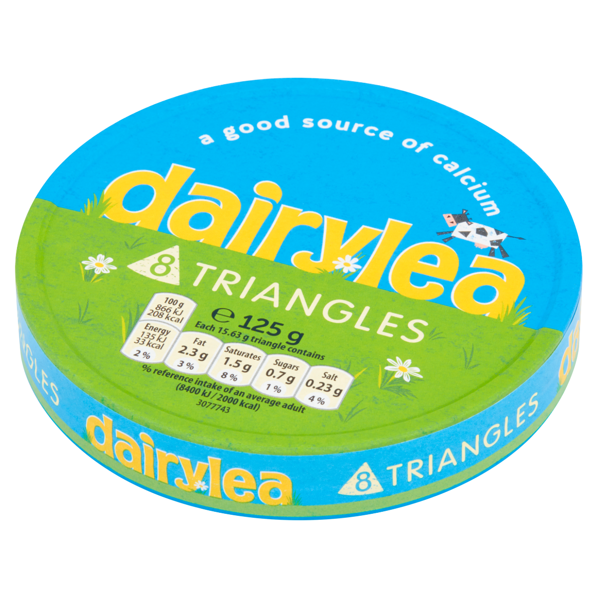 Dairylea Cheese Spread Triangles 8 Pack Multipack 125 g