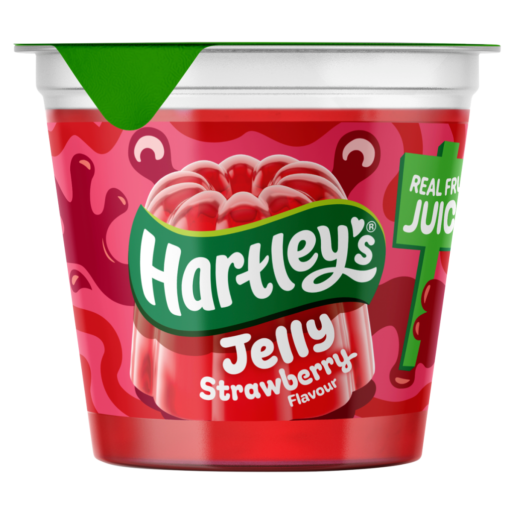 Hartley’s Jelly Strawberry Flavour 125g