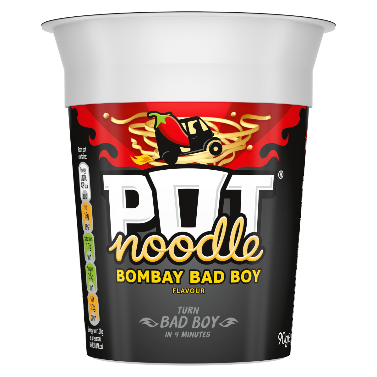 Pot Noodle Bombay Bad Boy Instant Noodles 90 g