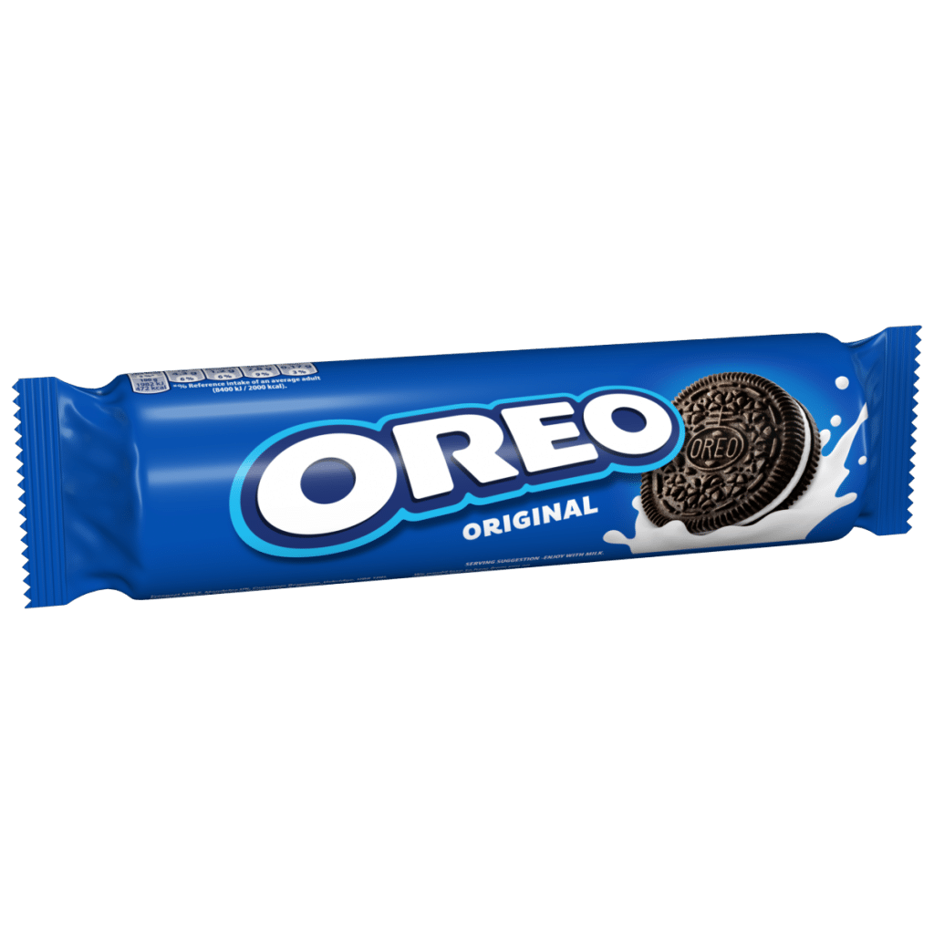 OREO Vanilla Cookie Chocolate Sandwich Biscuits 154 g