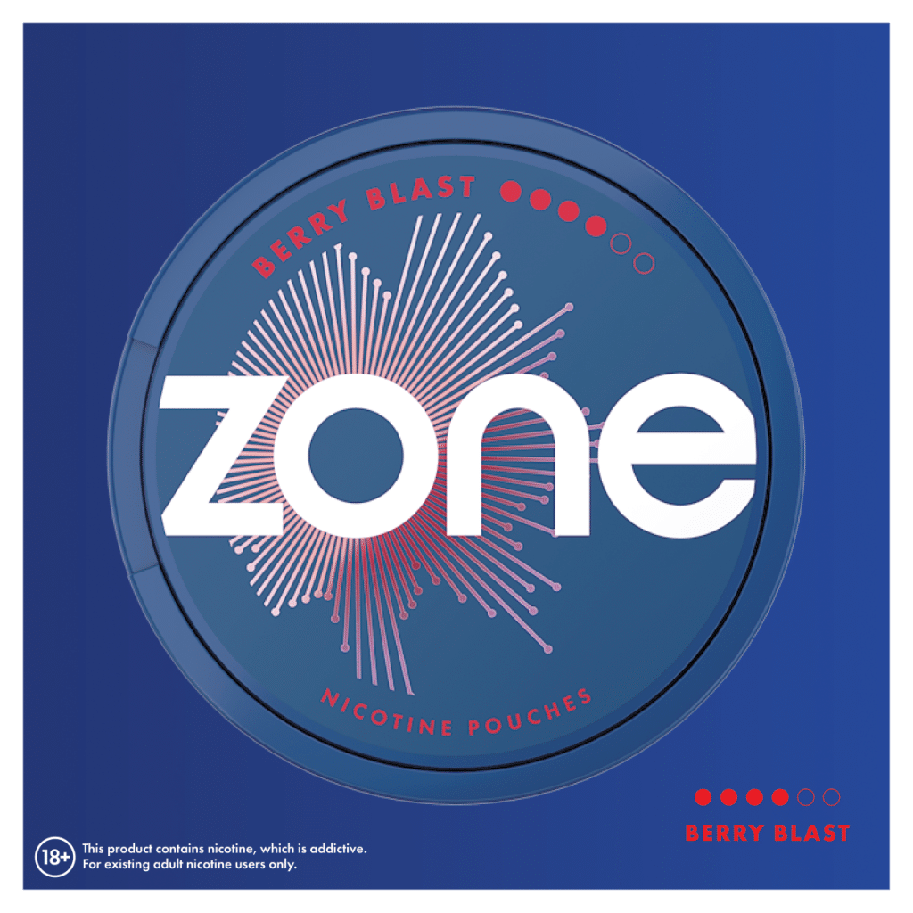 Zone Berry Blast Nicotine Pouches 11mg