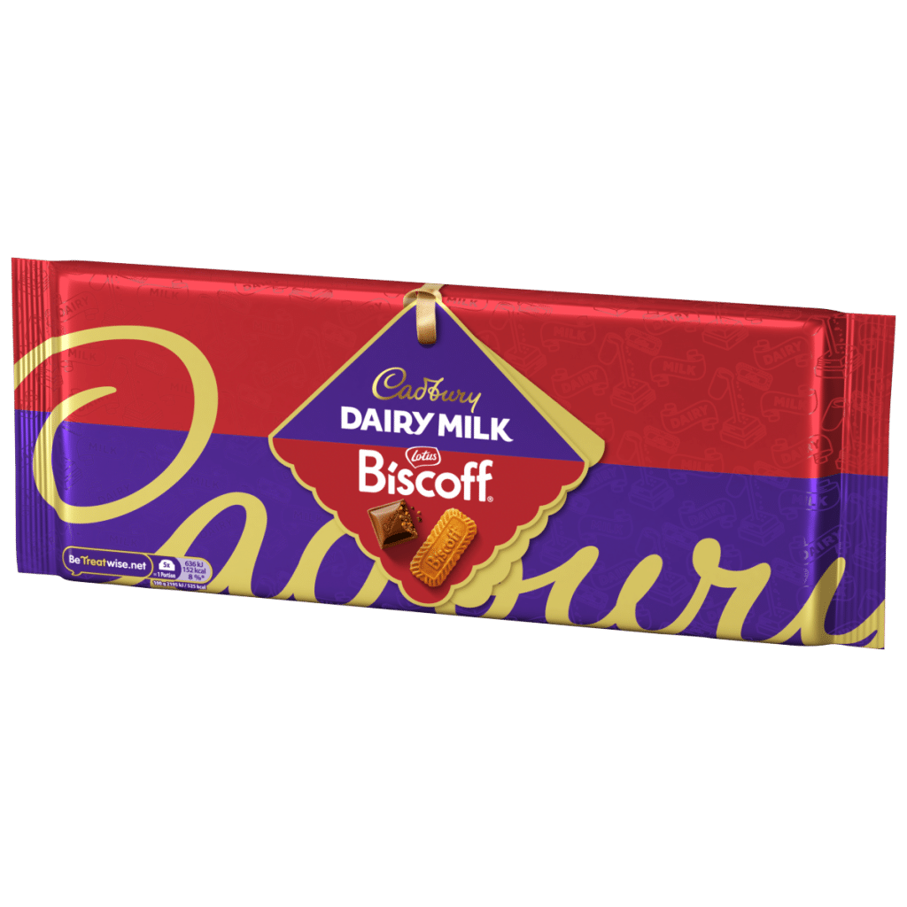 Cadbury Dairy Milk Biscoff Chocolate Bar 350g