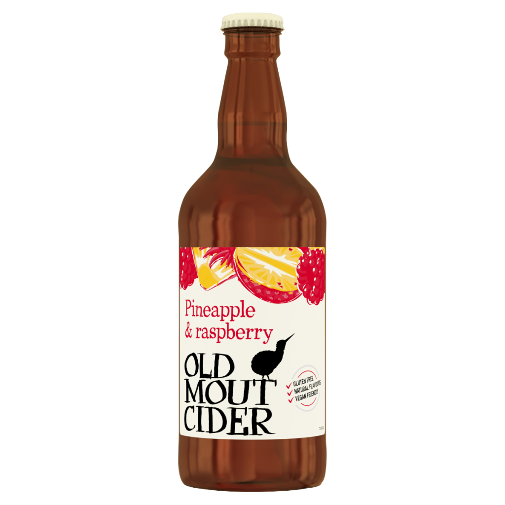 Old Mout Cider Pineapple & Raspberry Bottle 500ml