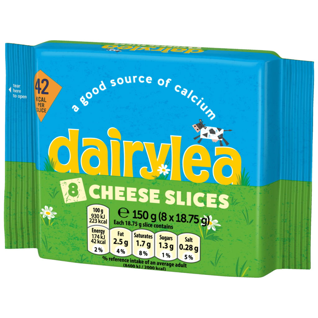 Dairylea Cheese Slices 8 Slices Multipack (8 x 18.75g) 150 g