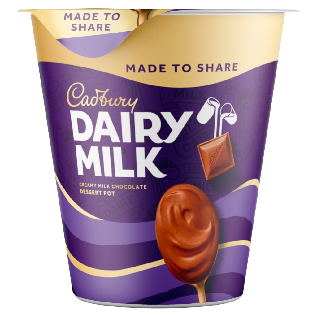 Cadbury Dairy Milk Creamy Milk Chocolate Dessert Pot 350g