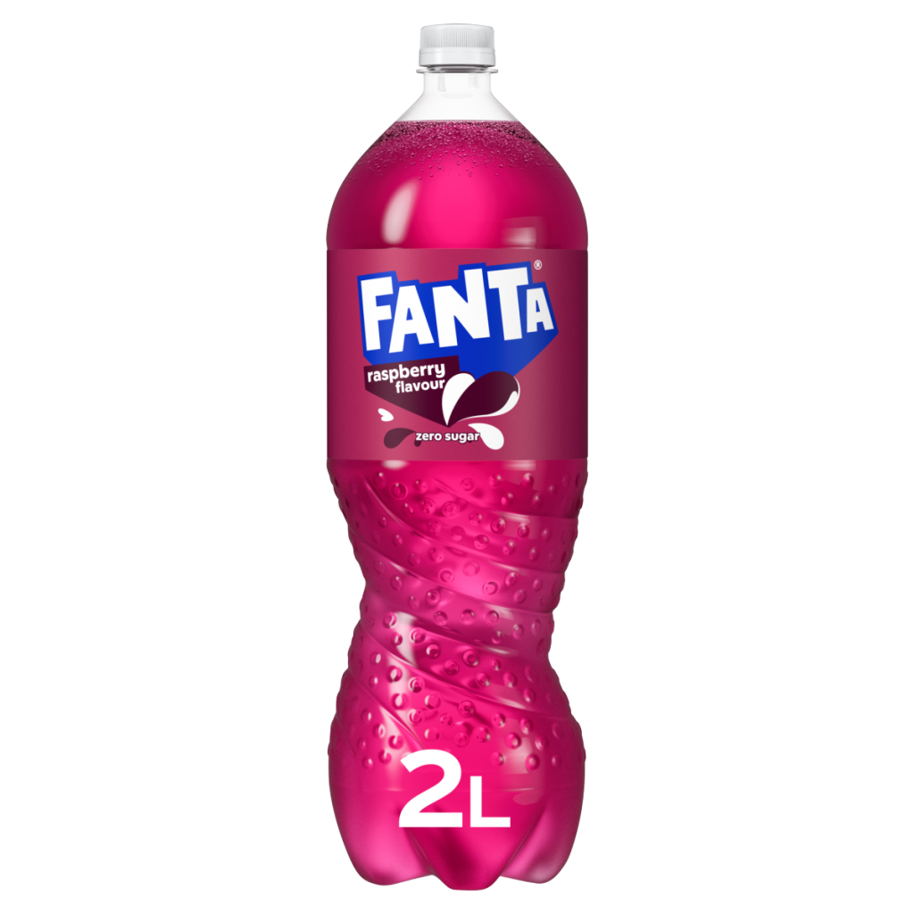 Fanta Raspberry Zero Sugar 2L Bottle