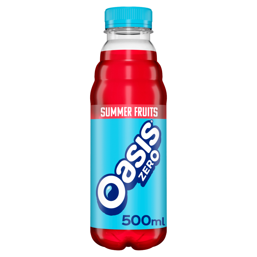 Oasis Summer Fruits No Added Sugar 500ml Bottle
