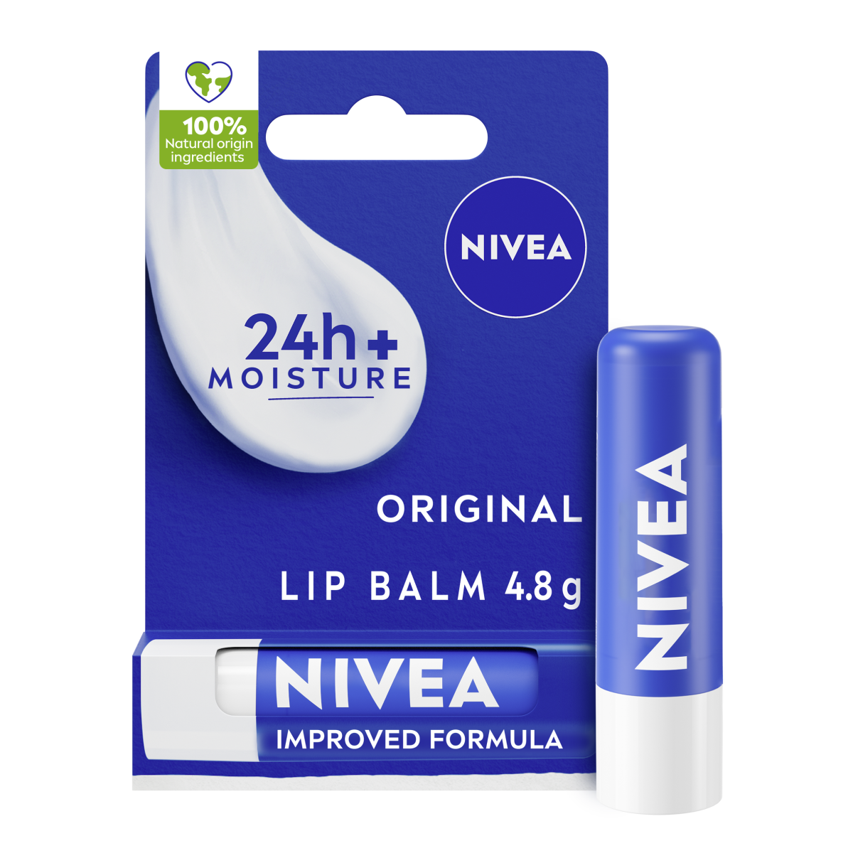 NIVEA Original Care Lip Balm 4.80g