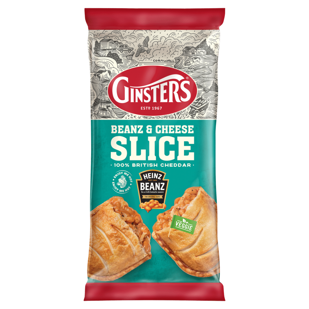Ginsters Beanz & Cheese Slice 170g