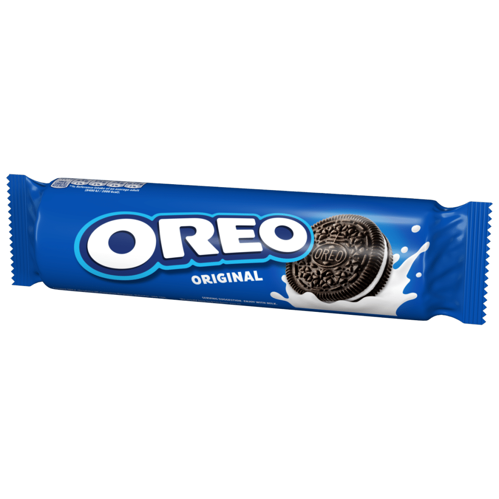OREO Vanilla Cookie Chocolate Sandwich Biscuits 154 g