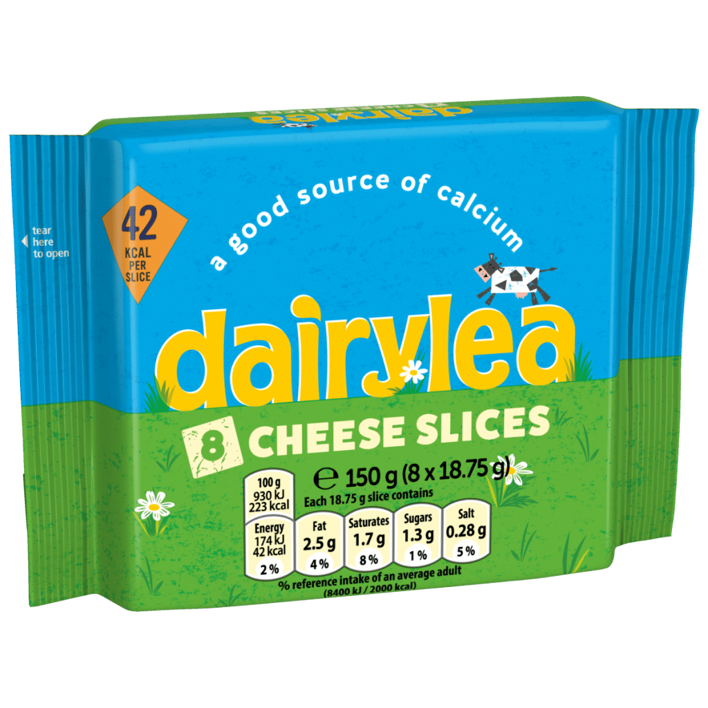 Dairylea Cheese Slices 8 Slices Multipack (8 x 18.75g) 150 g