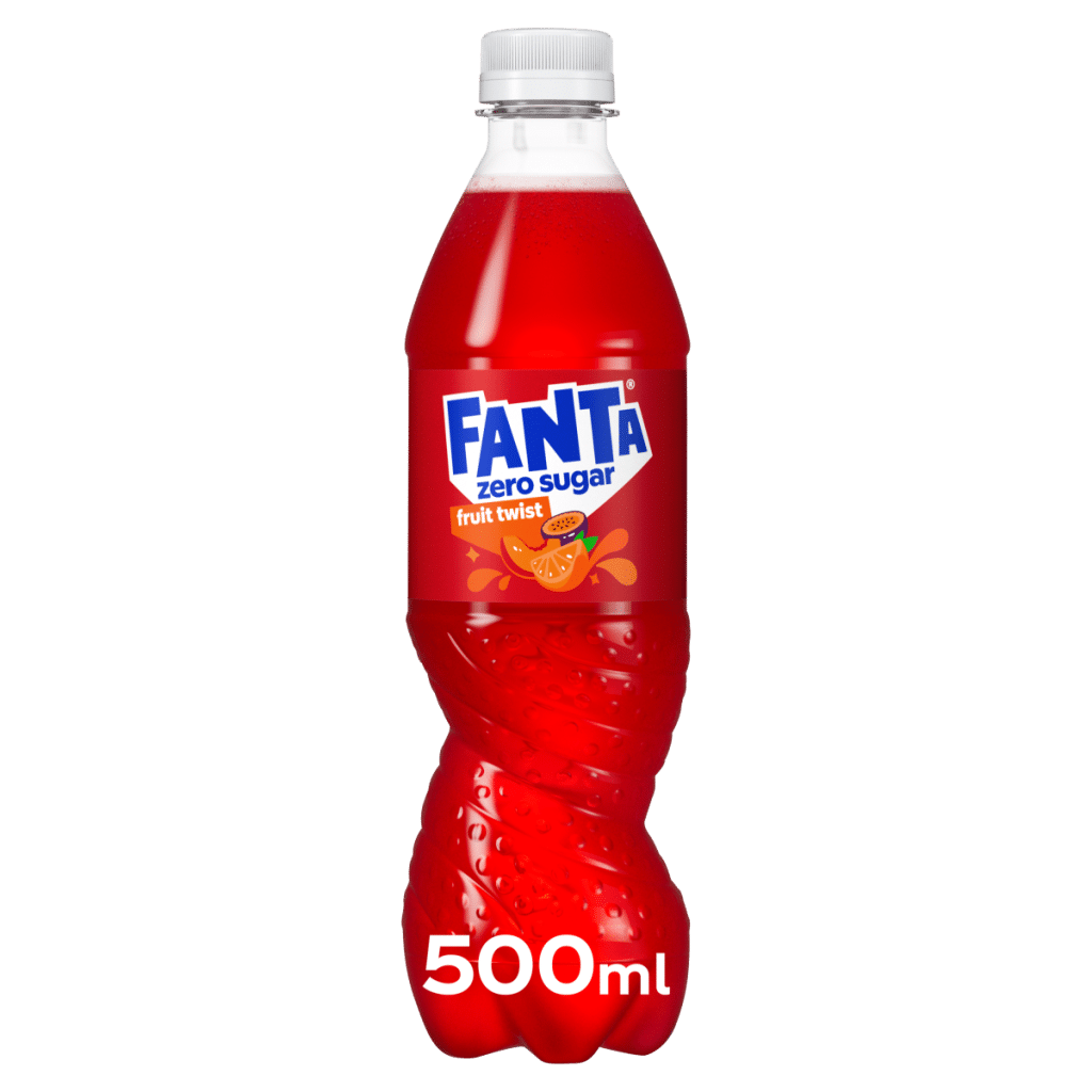 Fanta Fruit Twist Zero 500ml Bottle