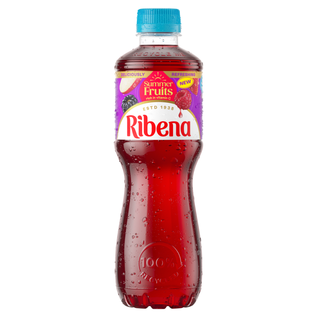 Ribena Summer Fruits No Added Sugar Juice Drink 500ml