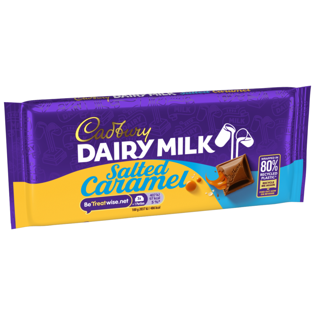 Cadbury Dairy Milk Salted Caramel Chocolate Bar 120 g