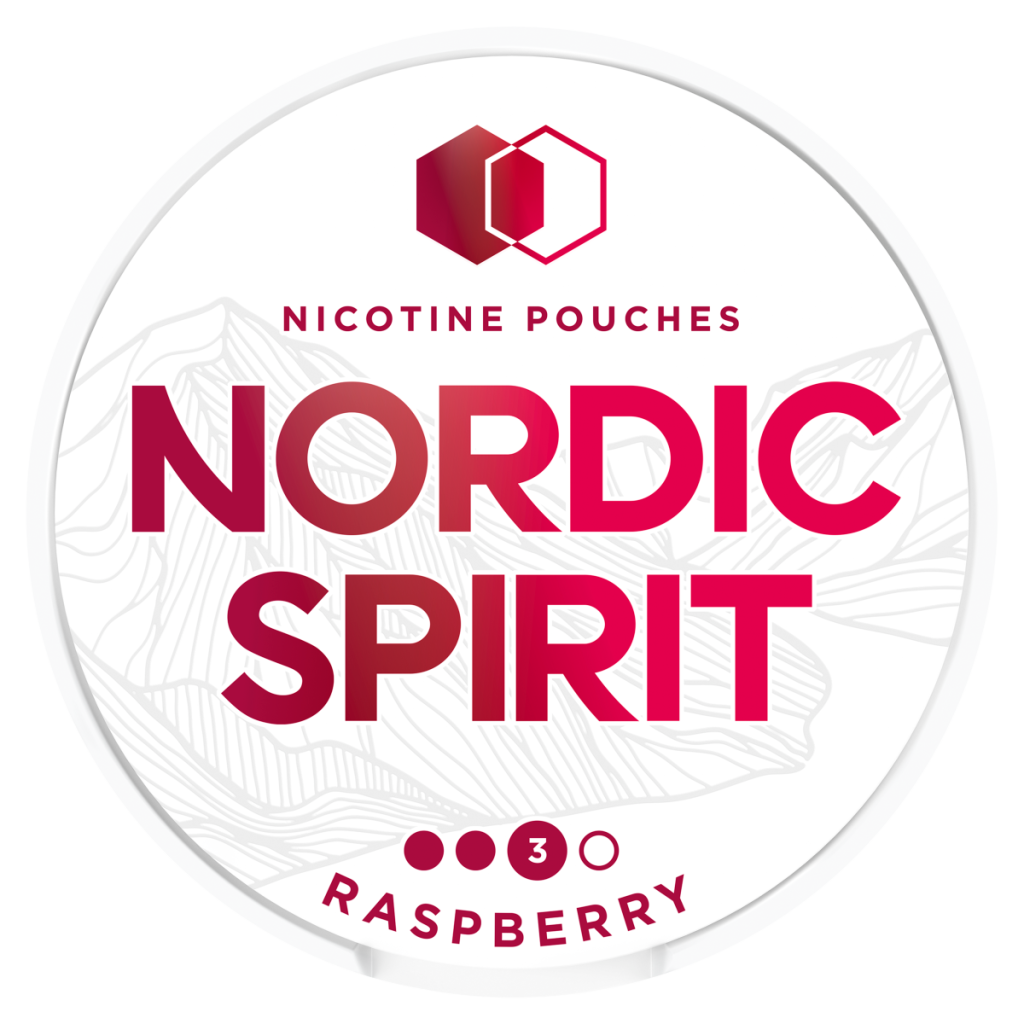 Nordic Spirit Raspberry Strong Nicotine Pouches